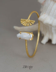 AS101966 - Baroque Pearl Adjustable Bangle