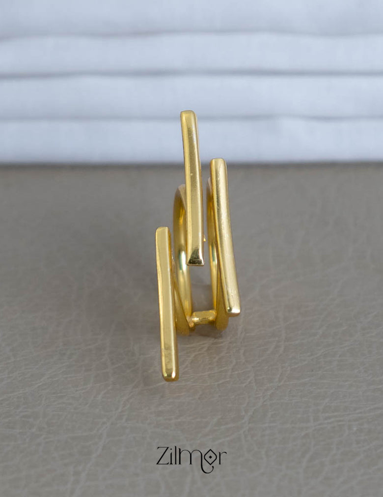 AS101967 - Multi layer Geometric Ring 3-Zilmor