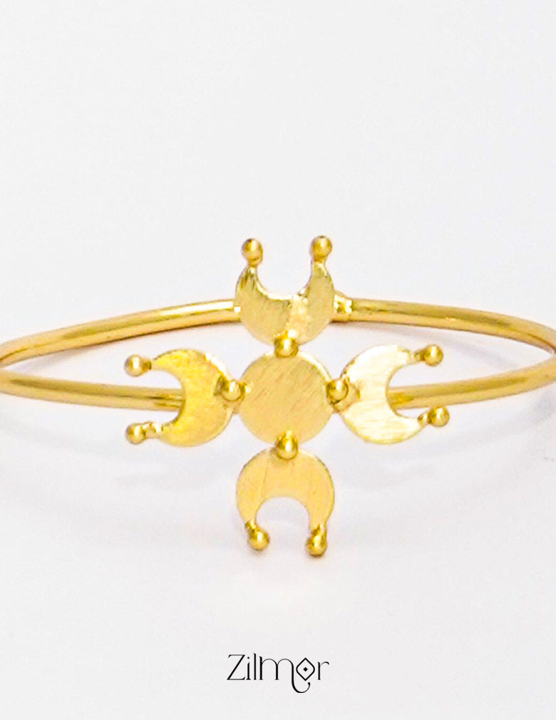 AS200141 - Gold Plated Adjustable Bangle 3-Zilmor