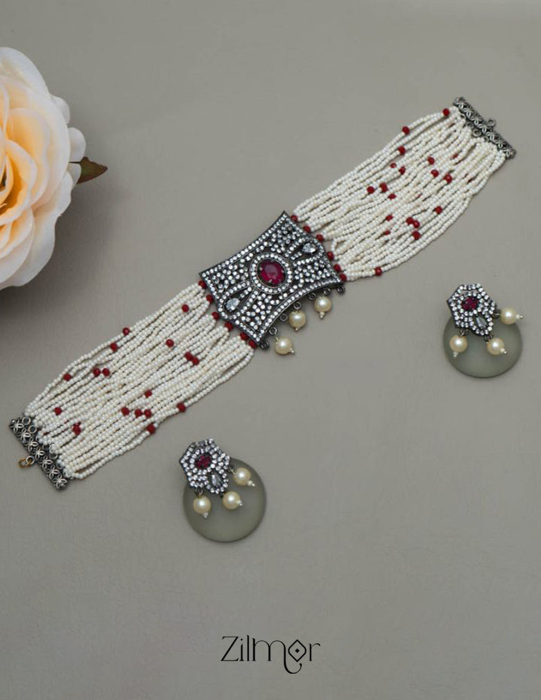 Ad Cz High Quality Choker Set 5-Zilmor