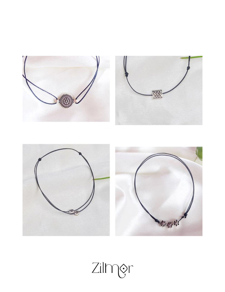 Anklet Pack Of 4 In One Combo 4-Zilmor