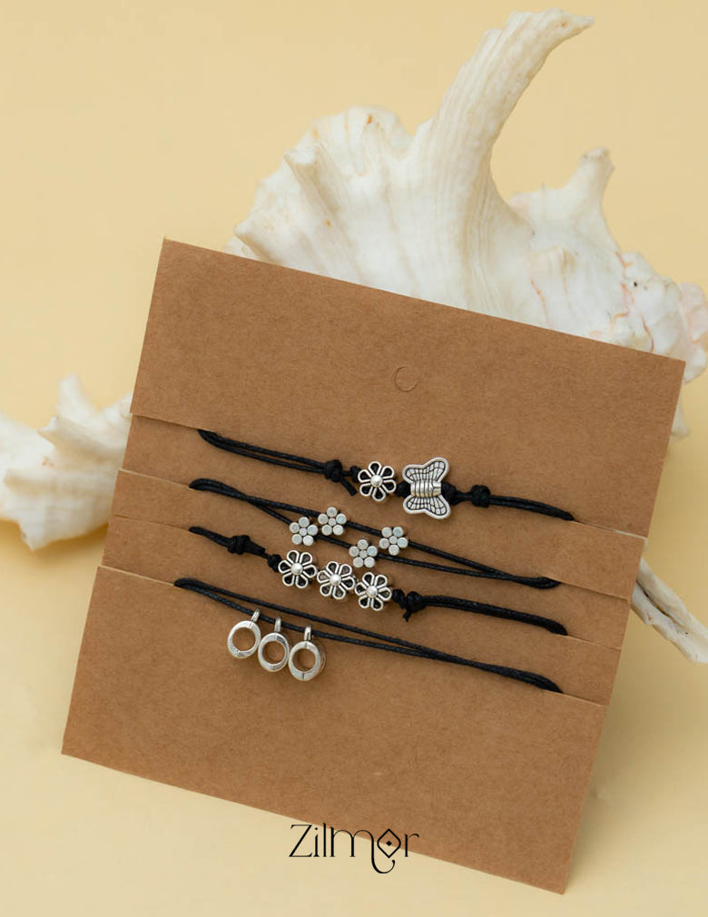 Anklet Pack Of 4 In One Combo - KY100874 1-Zilmor