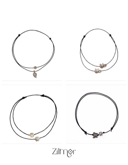 Anklet Pack Of 4 In One Combo - KY100876 3-Zilmor
