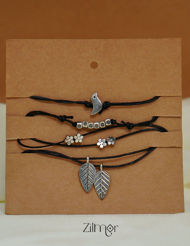 Anklet Pack Of 4 In One Combo - KY100878 1-Zilmor