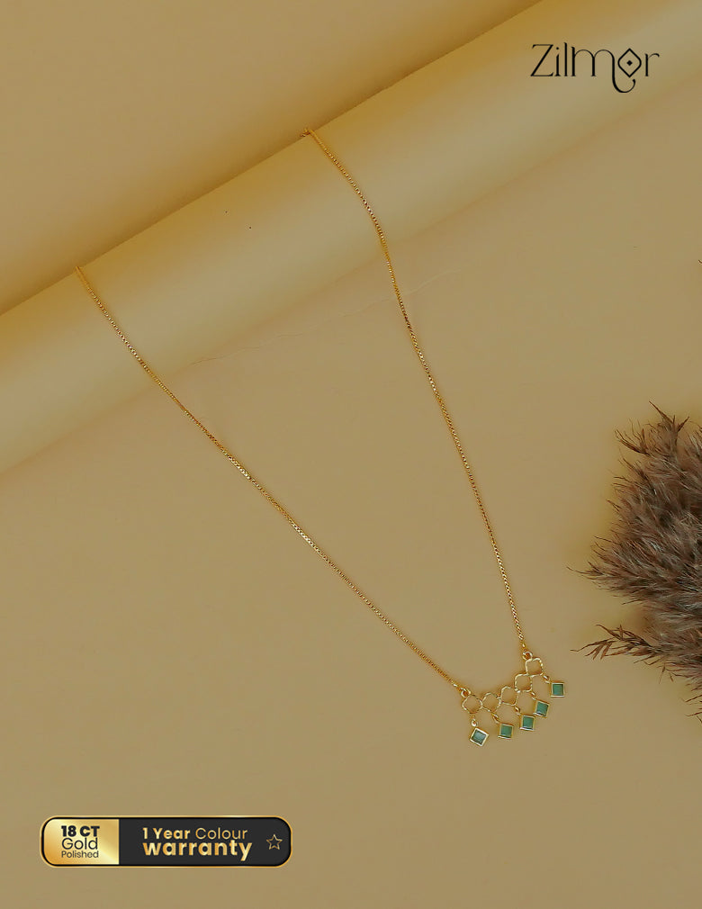 Simple pendant Necklace-2