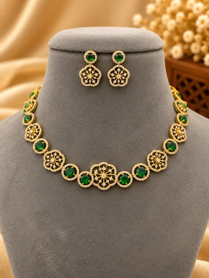 Antique AD Stone Necklace for Occasion Wear – AF1013094