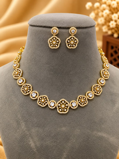 Antique AD Stone Necklace for Occasion Wear – AF1013094