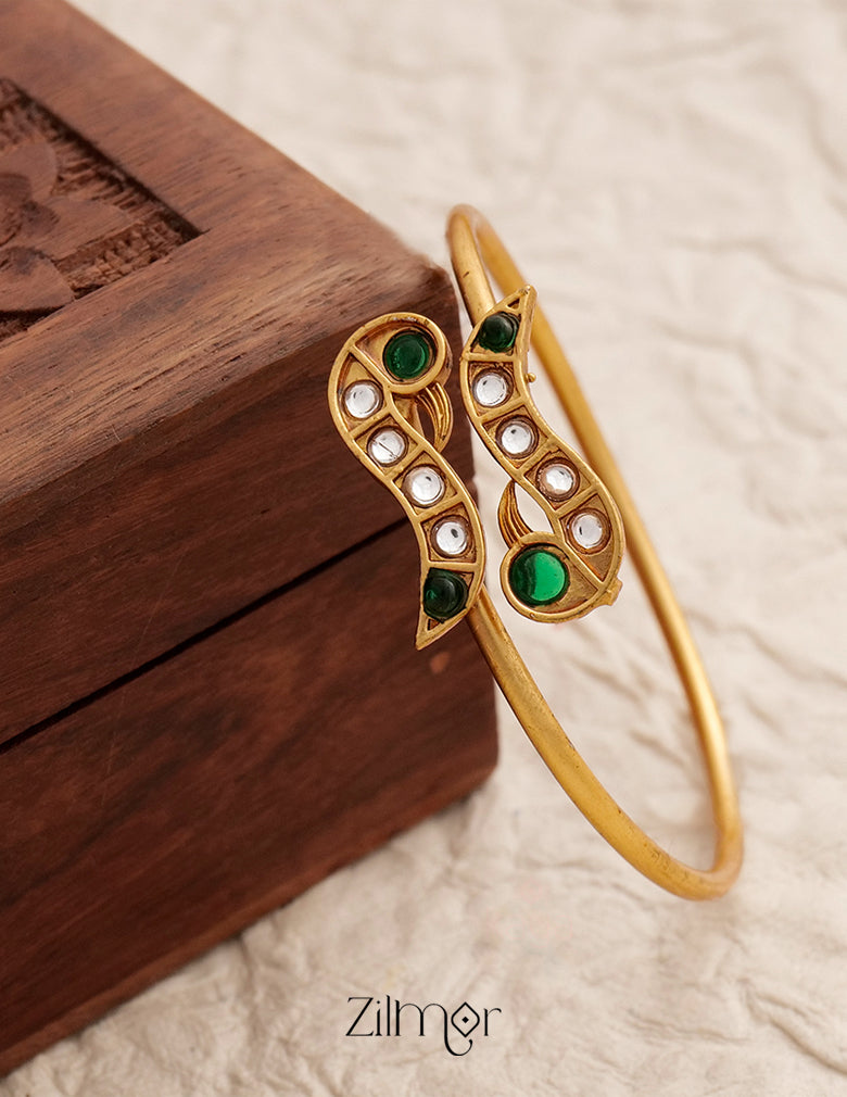 Antique Peacock bangle (color option) - NV100484 3-Zilmor