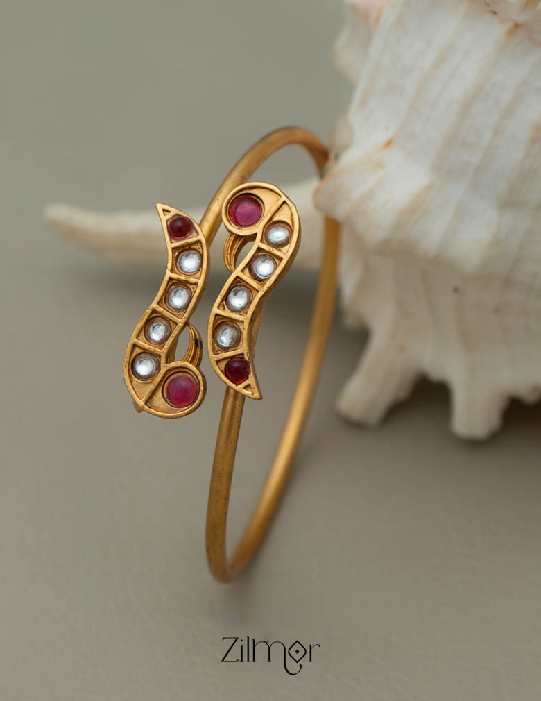 Antique Peacock bangle (color option) - NV100484 2-Zilmor