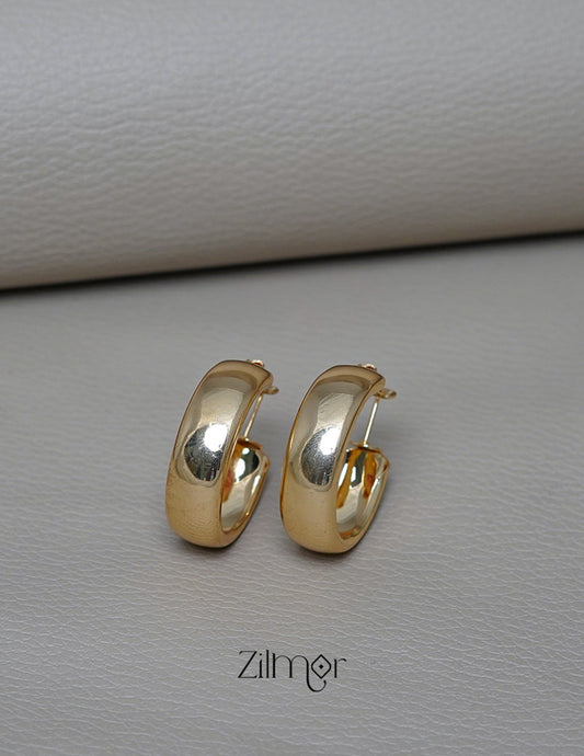 BK0052 -  Contemporary Hoop Earrings 1-Zilmor