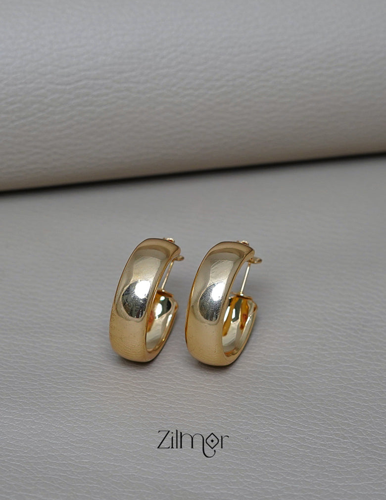 BK0052 -  Contemporary Hoop Earrings 1-Zilmor