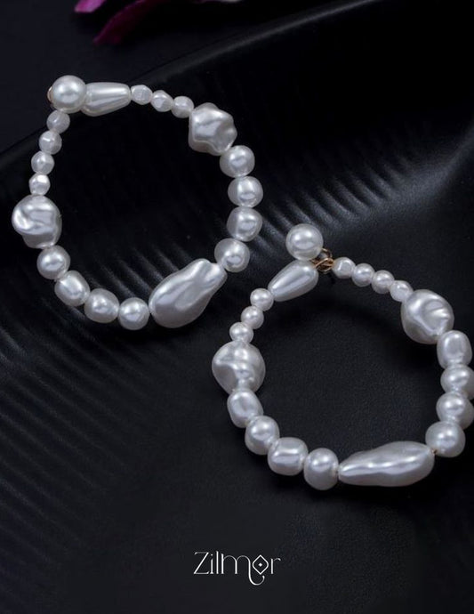 Baroque Pearl Drop Earrings - PT100383