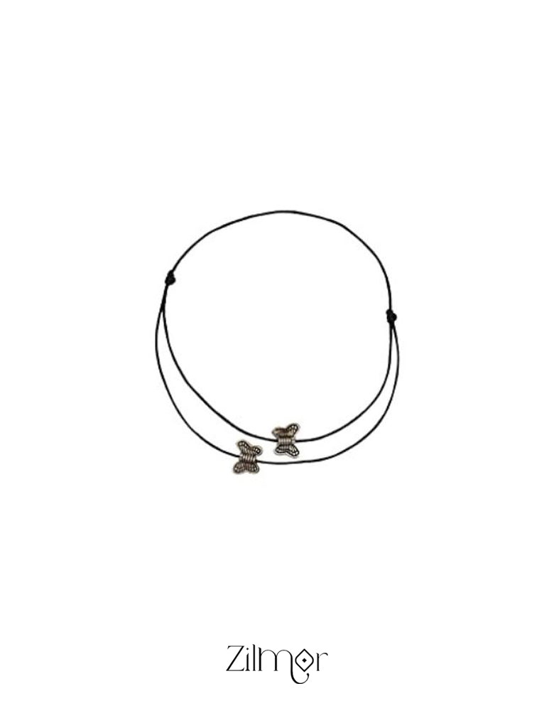 Butterfly charm Anklet Ky101156 2-Zilmor