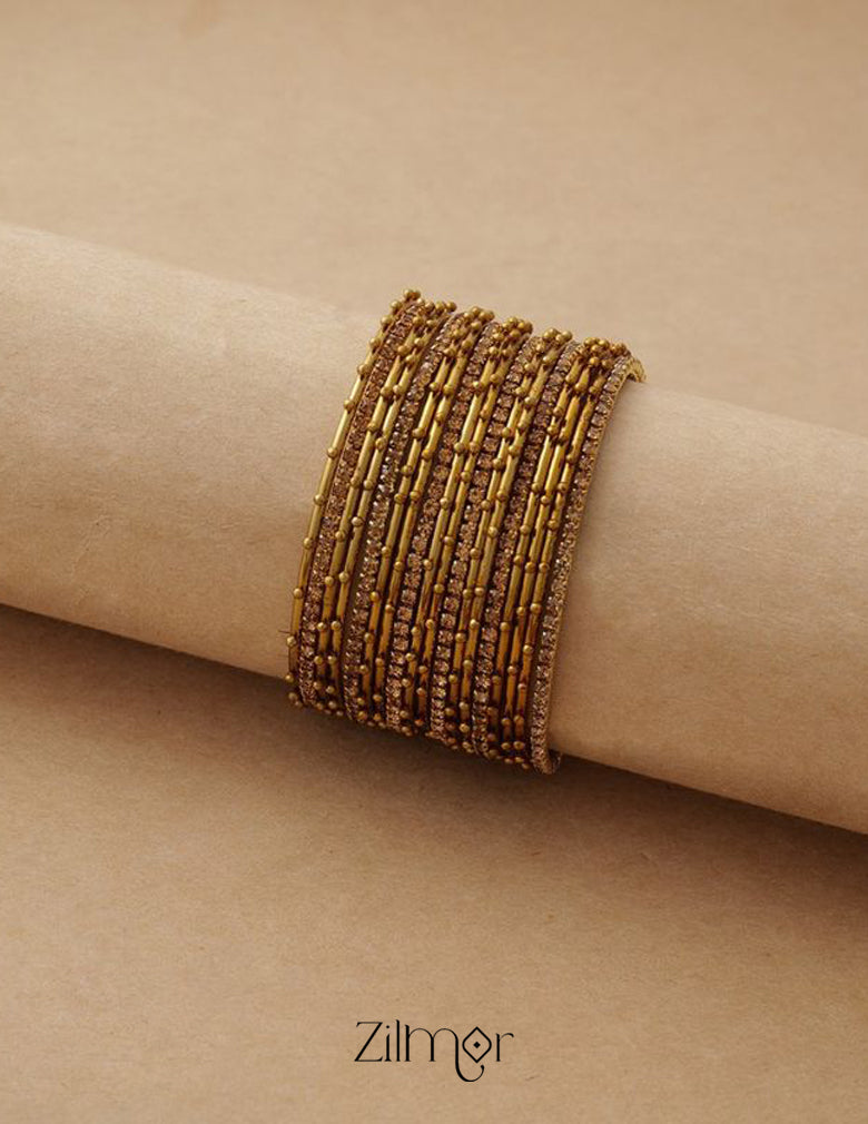 CB100985 -  Metal Bangle Set (color option) 1-Zilmor