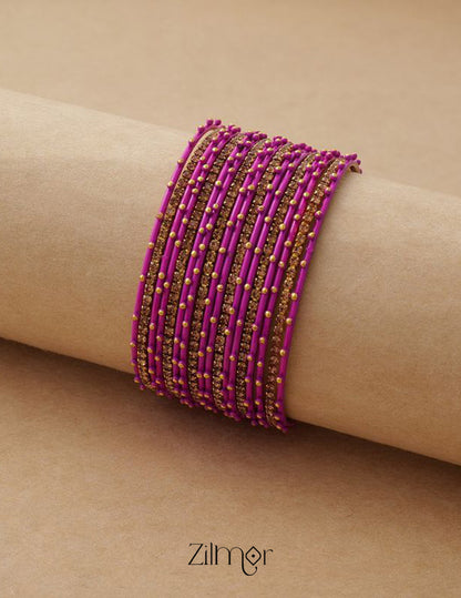 CB100985 -  Metal Bangle Set (color option) 3-Zilmor