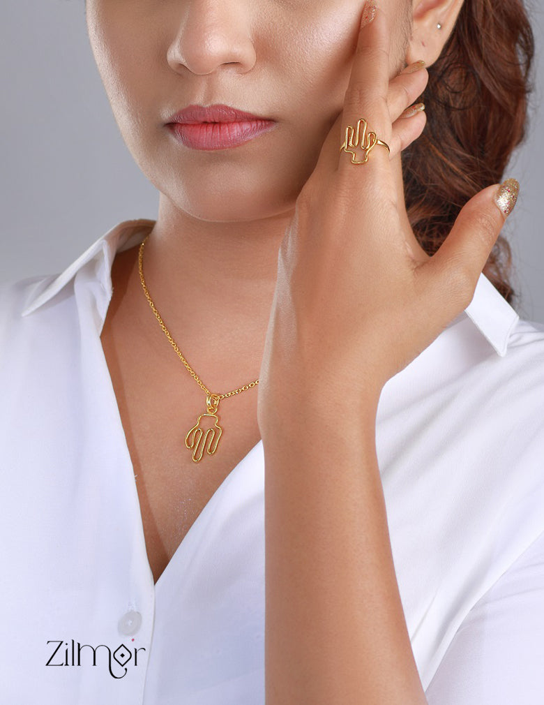 Cactus - Necklace set 1-Zilmor
