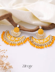 Chandbali Wedding Earrings - KG100836