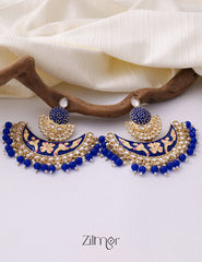 Chandbali Wedding Earrings - KG100836