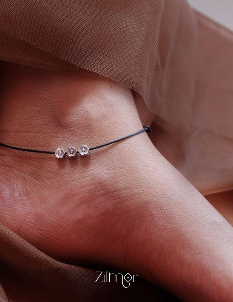 Cute Flower Charm Anklet 1-Zilmor