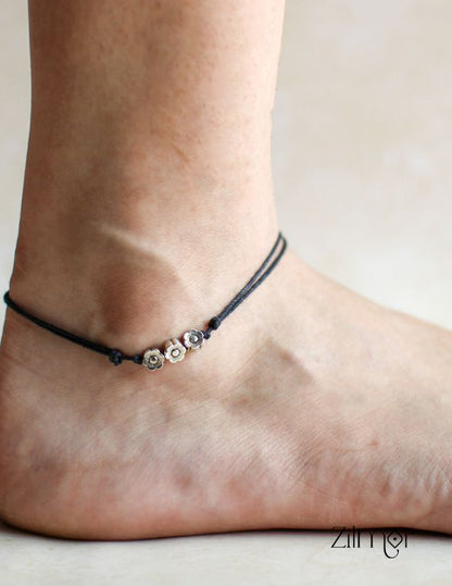 Cute Flower Charm Anklet 2-Zilmor