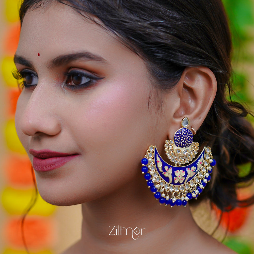 Chandbali Wedding Earrings - KG100836