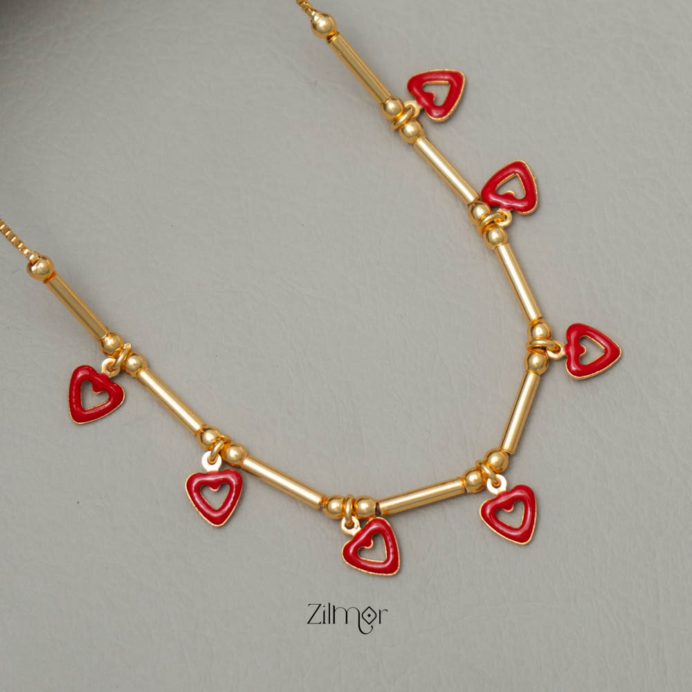 TR101787 -  Gold-plated Delicate Daily Wear Necklace