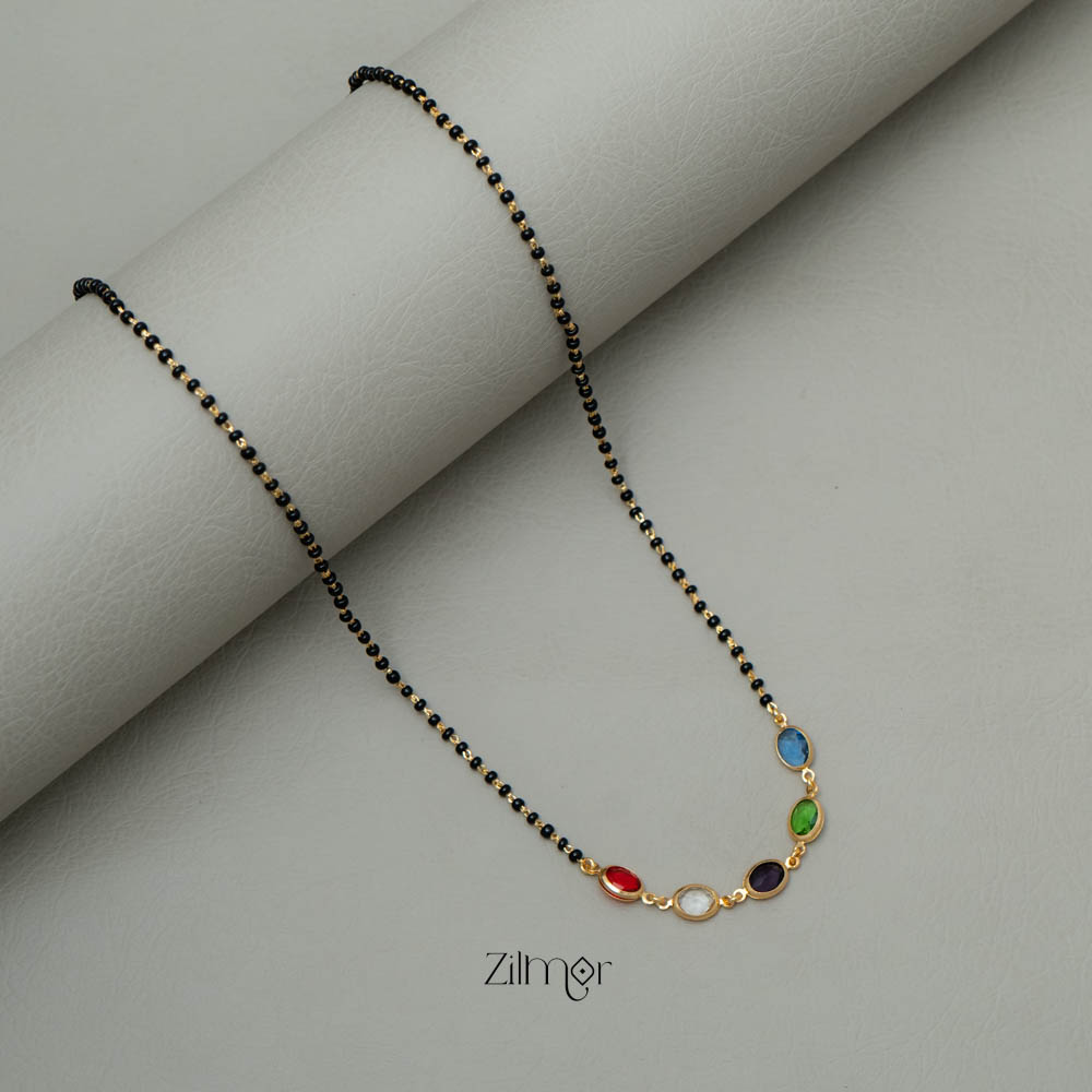 KY101778 - Semi Precious Stone  Pendant Mangalsutra