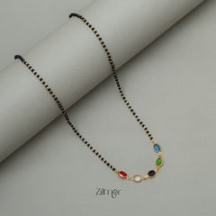 KY101778 - Semi Precious Stone  Pendant Mangalsutra