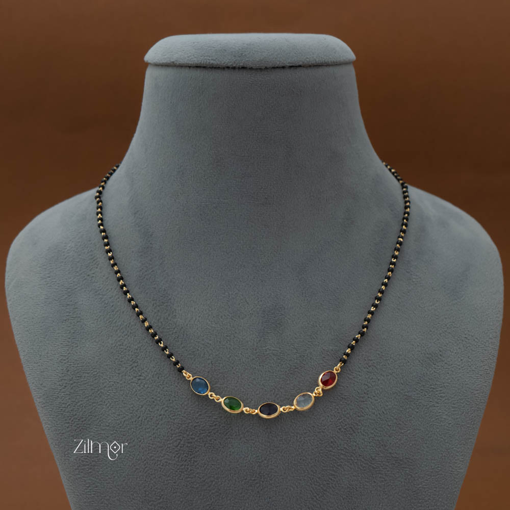 KY101778 - Semi Precious Stone  Pendant Mangalsutra