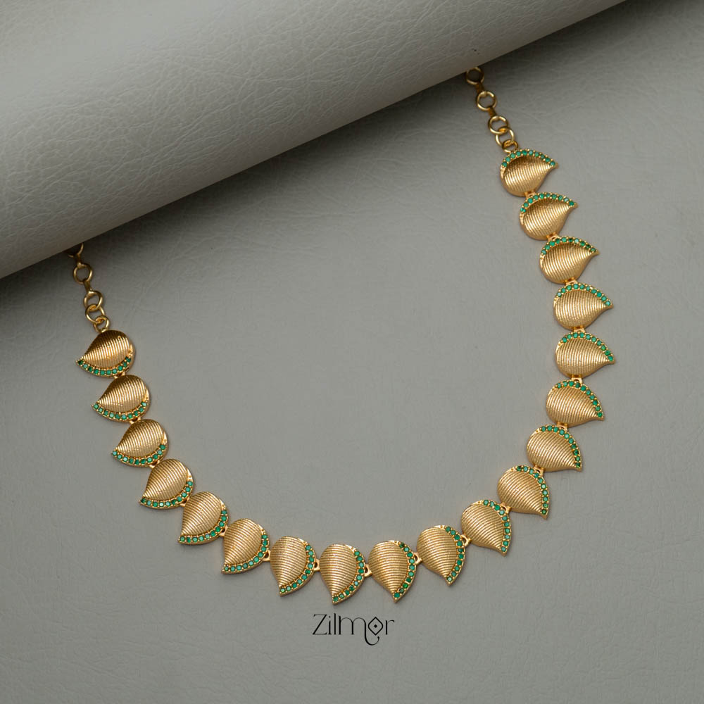 AG101809 -  Gold-plated AD Stone Necklace