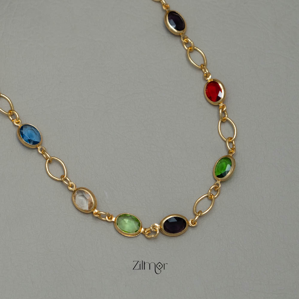 KY101904 - Semi Precious Stone  Necklace