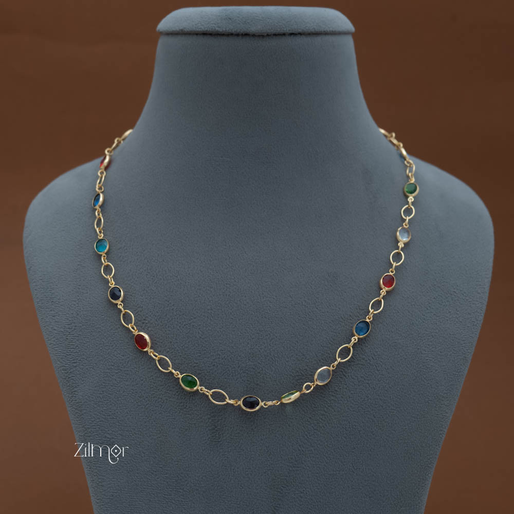 KY101904 - Semi Precious Stone  Necklace