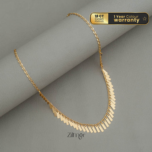 PE101855 18k Gold Plated Stylish Necklace