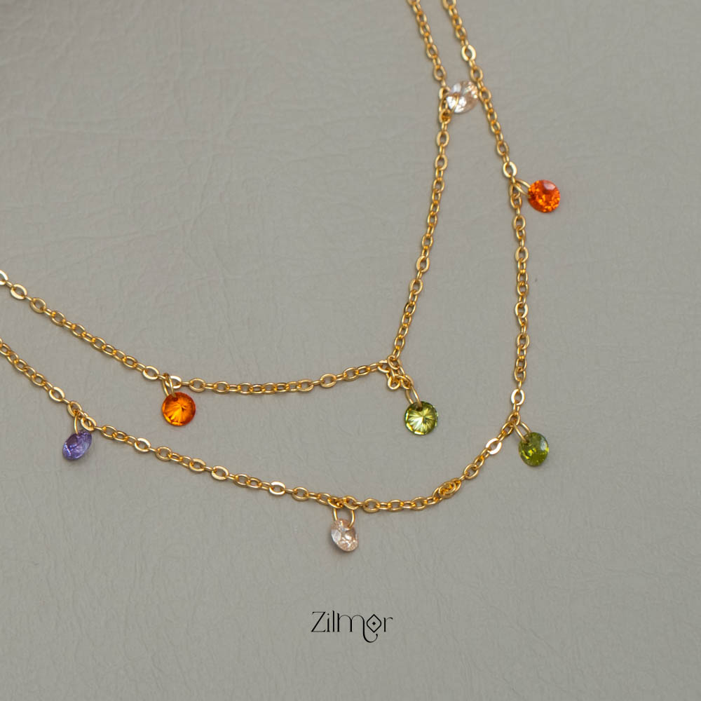 PE101850 - Modern  Gold Plated Necklace