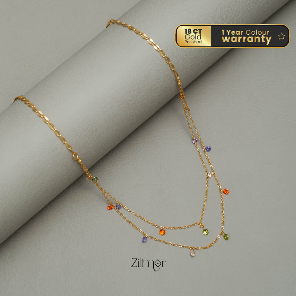 PE101850 - Modern  Gold Plated Necklace