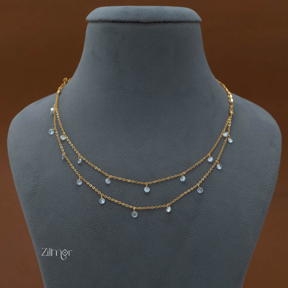 PE101850 - Modern  Gold Plated Necklace