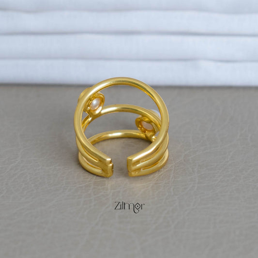 AS101968 - Multi layer Pearl Ring