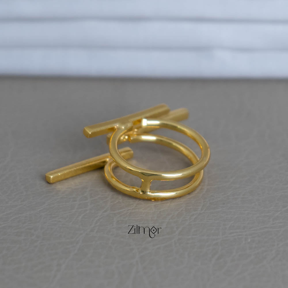 AS101967 - Multi layer Geometric Ring