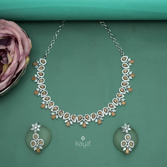 Tash - AD Necklace Set with Earrings