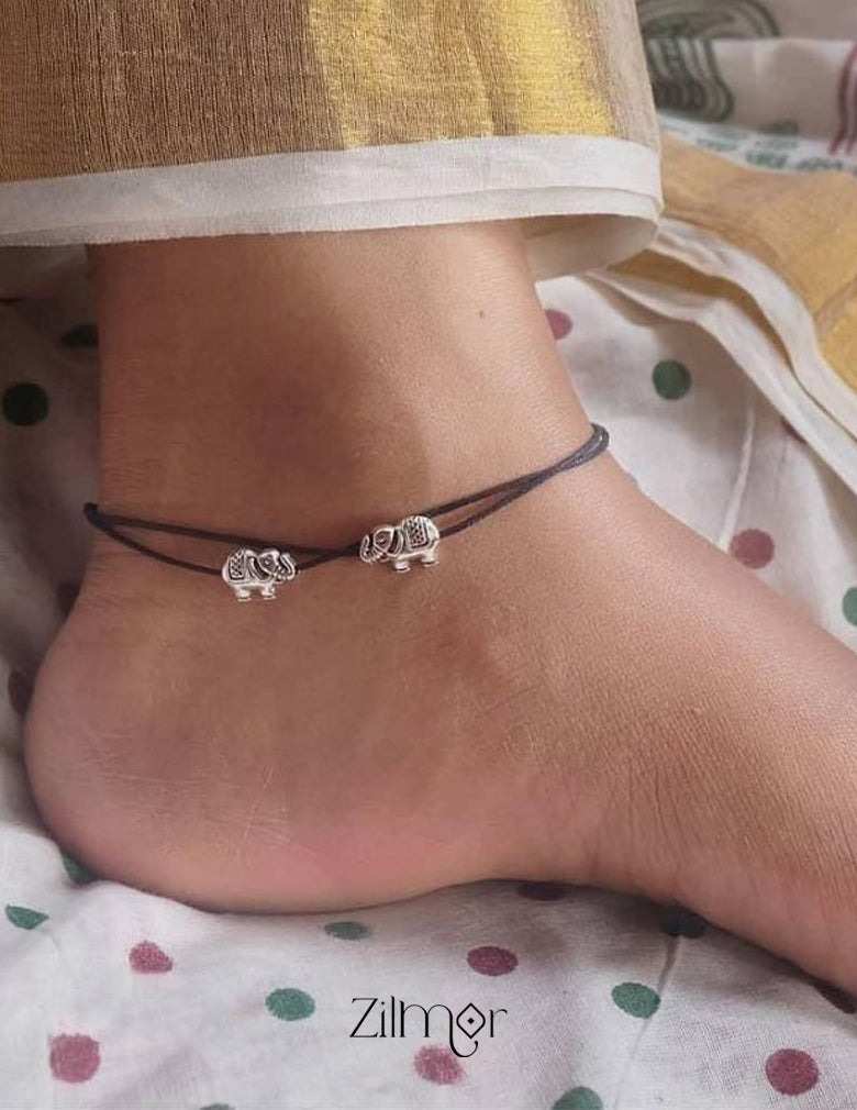 Elephant charm Anklet 2-Zilmor