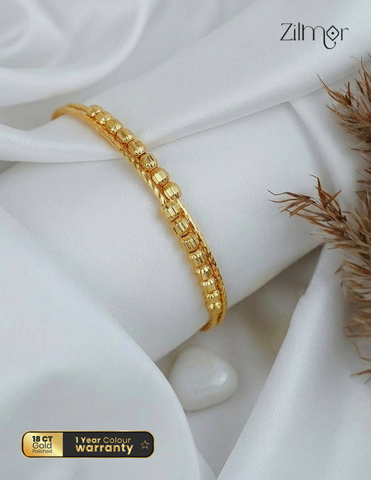 18K Gold Plated  Adjustable Bracelet Bangle -TR1012331
