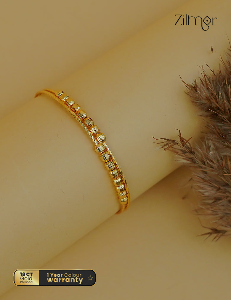 18K Gold Plated  Adjustable Bracelet Bangle -TR1012331