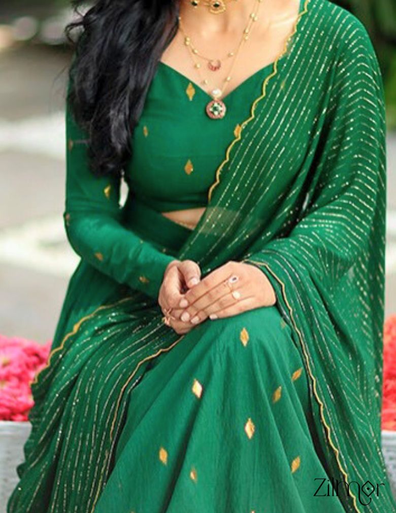 Gold Plated Adjustable Palakka Ring (color option)