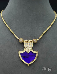 Gold Tone Palakka  Necklace (color option) SG10059 4-Zilmor