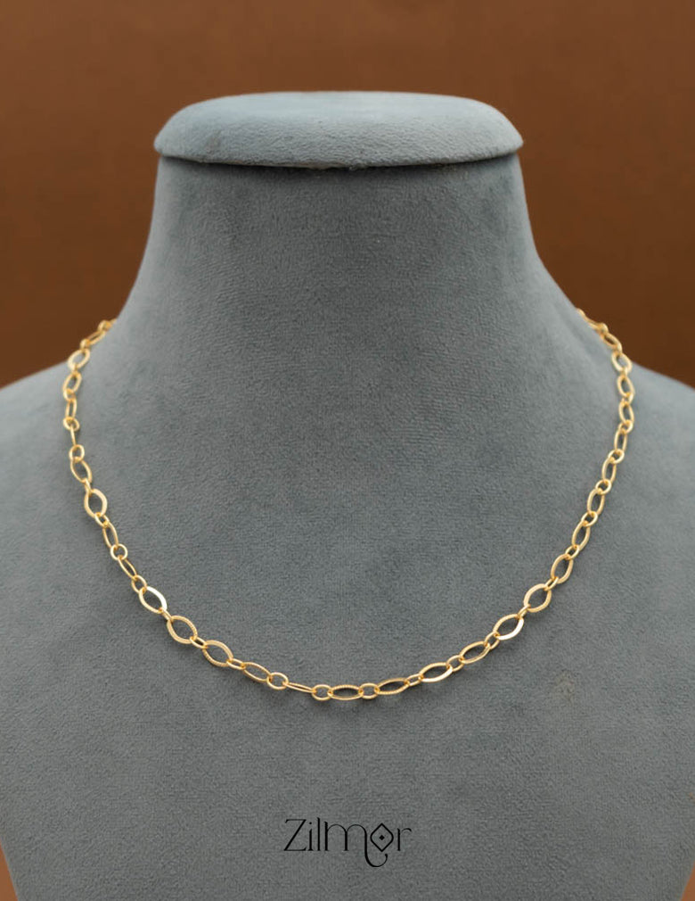 Gold toned Simple chain - SK10013 4-Zilmor