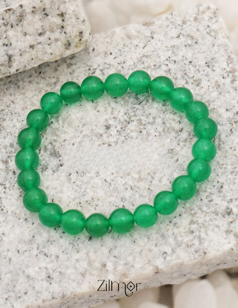 Green Jade Stone Bracelet - SH100339 1-Zilmor