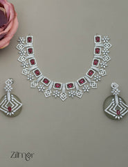Hafsah- AD Necklace Set