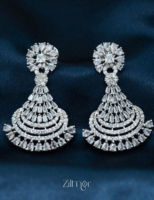 Jade -  Diamond Earrings