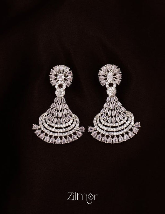 Jade -  Diamond Earrings