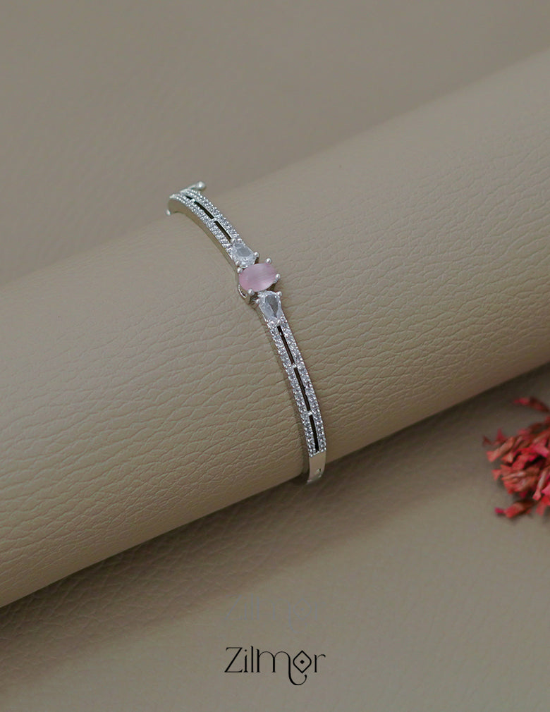 KA1011500 - AD Stone Openable Bangle 7-Zilmor